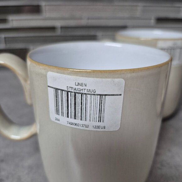 NWT Denby Straight Mug in Linen - Picture 4 of 5